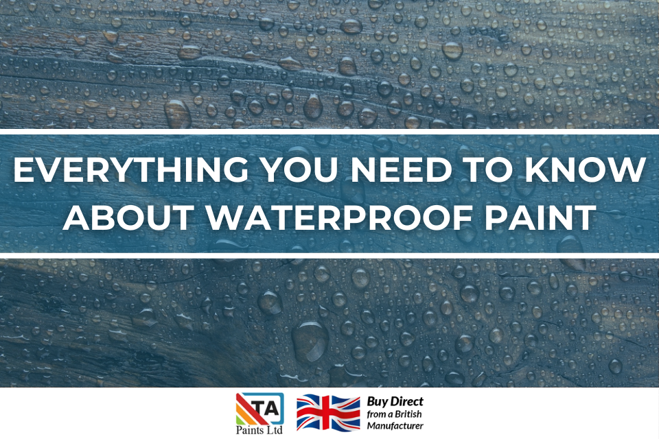 Everything You Need to Know About Waterproof Paint TA Paints