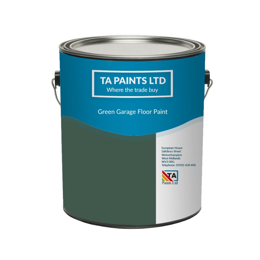 Green Garage Floor Paint Concrete Garage Floor Paint TA Paints