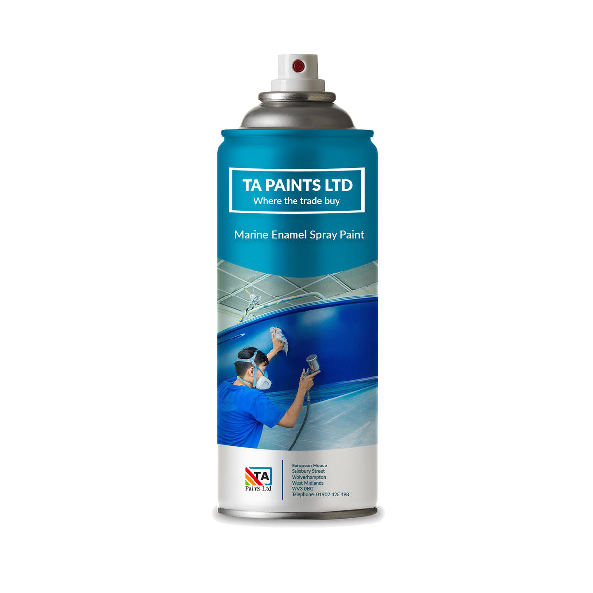 Enamel clearance paint spray