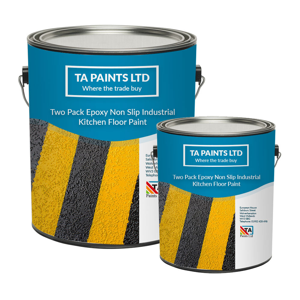 Two Pack Epoxy NonSlip Floor Paint Quick Delivery TA Paints