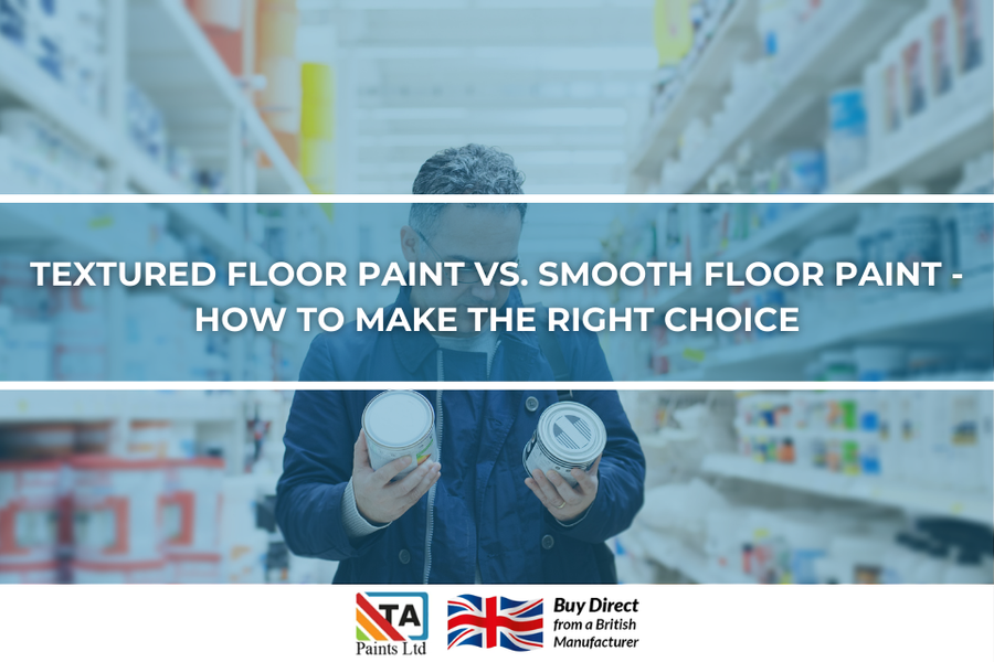 Textured Floor Paint vs Smooth Floor Paint – How To Make The Right Choice
