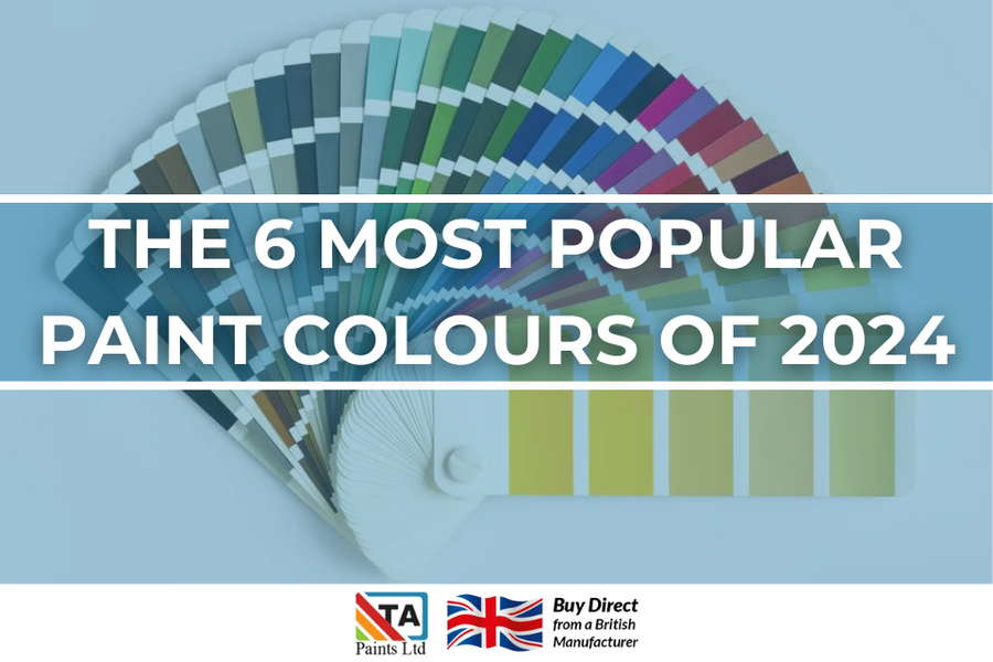 The 6 Most Popular Paint Colours of 2024