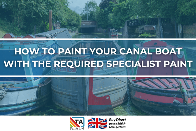 How To Paint Your Canal Boat With The Required Specialist Paint