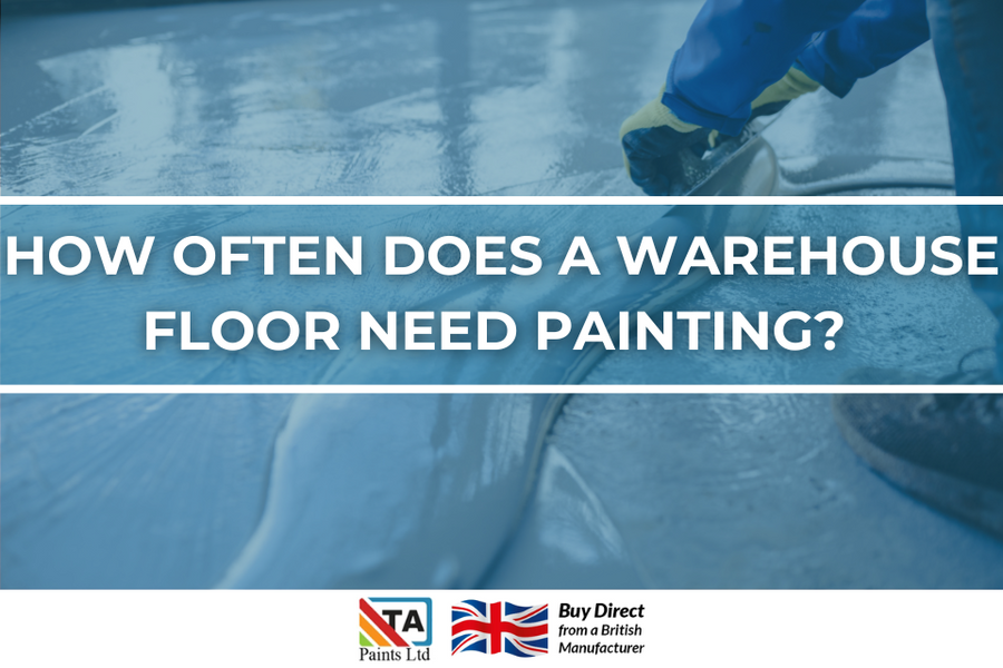 How Often Does a Warehouse Floor Need Painting?