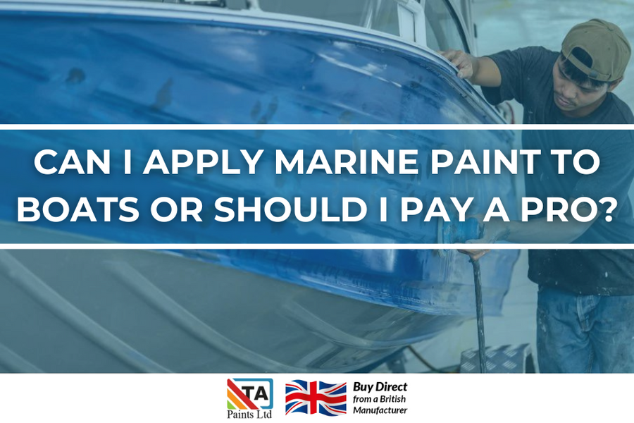 Can I Apply Marine Paint to Boats or Should I Pay a Pro?