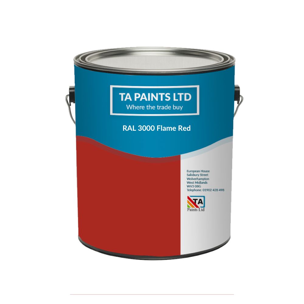 RAL 3000 Flame Red Paint | TA Paints