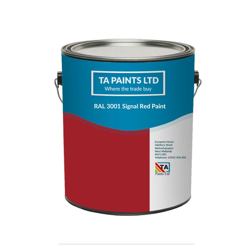 RAL 3001 Signal Red Paint TA Paints