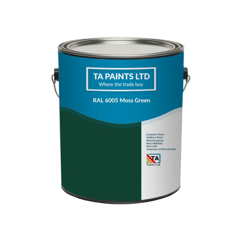 British Racing Green Ral Code RAL 6005 Moss Green Paint | TA Paints