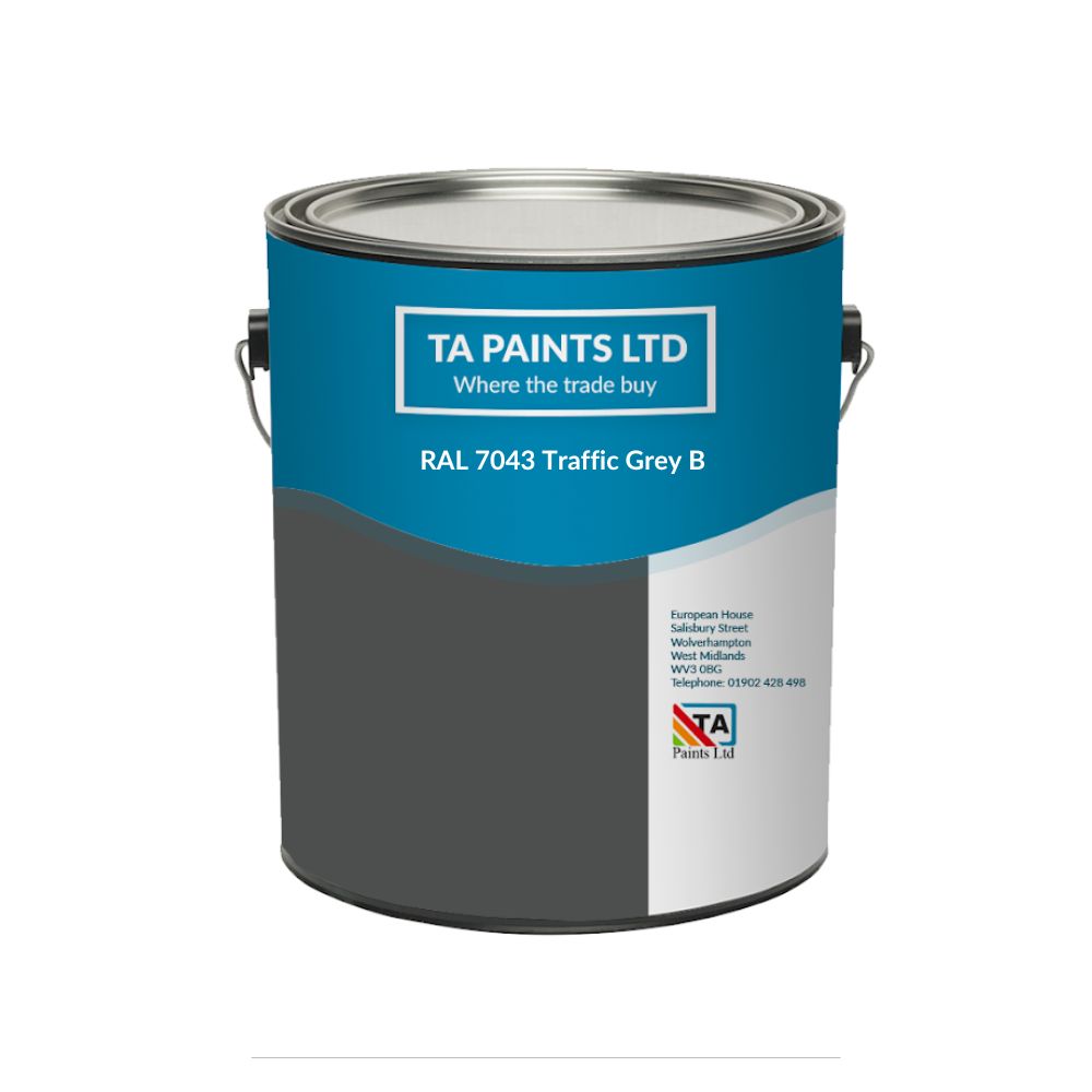 7043 RAL 7043 Traffic Grey B Paint | TA Paints