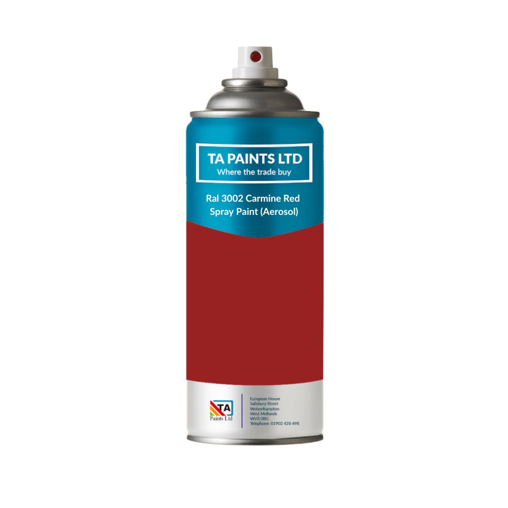 TRISTARcolor Spraydose RAL 3002 Karminrot – 2x 400 Ml, Glänzend, Schnelltrocknend, Made In Germany