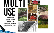 Load image into Gallery viewer, Universal PU Enamel Paint Multi Purpose for Wood Metal Concrete Stone &amp; Brick
