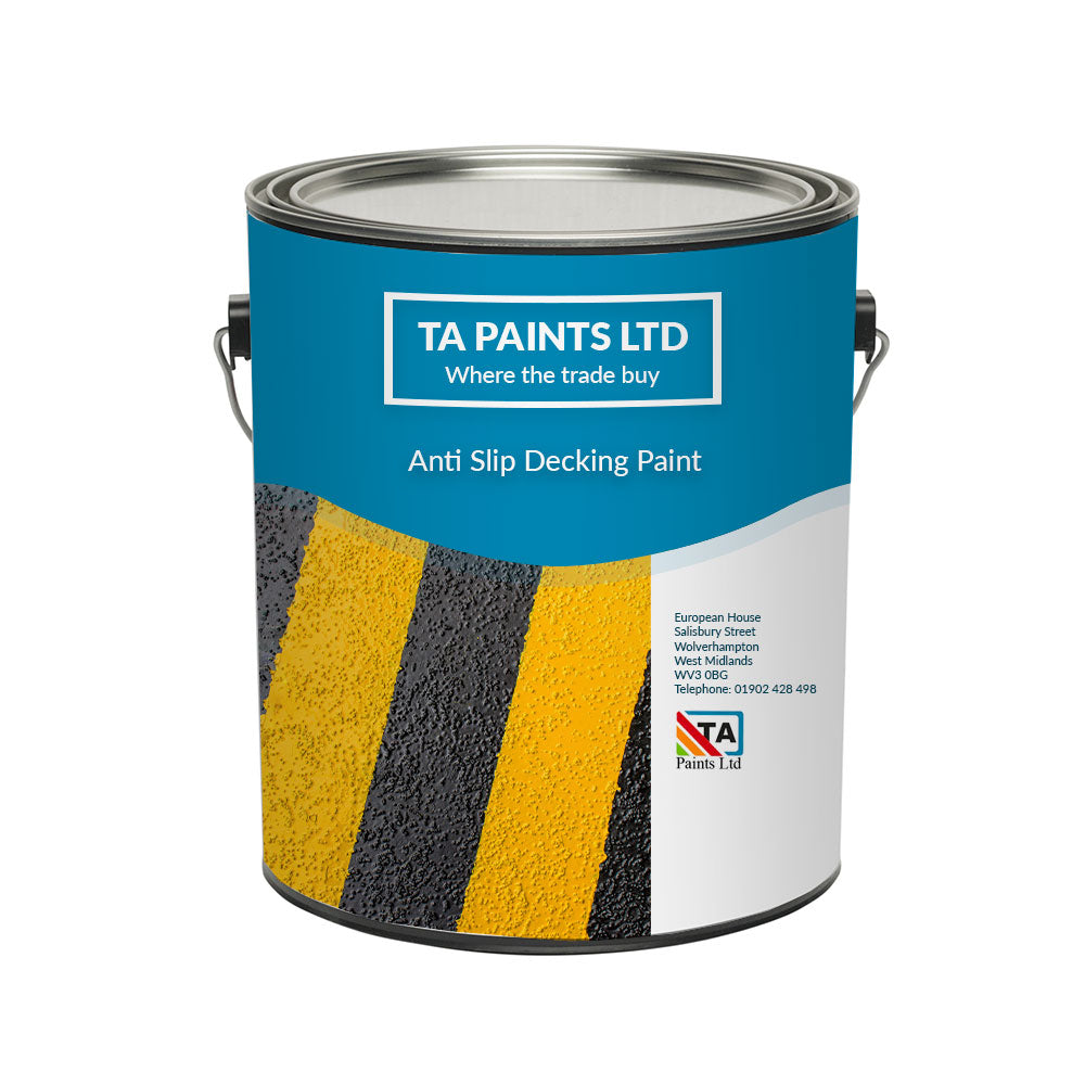 Non slip clearance decking paint