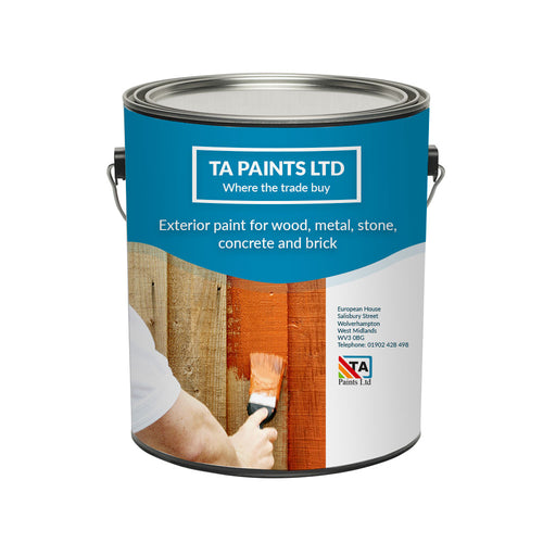 Exterior Paint for Wood Metal Stone Concrete and Brick