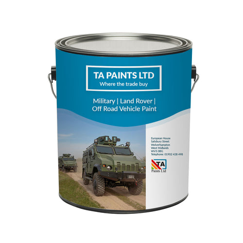 Military Land Rover Off Road Vehicle Paint