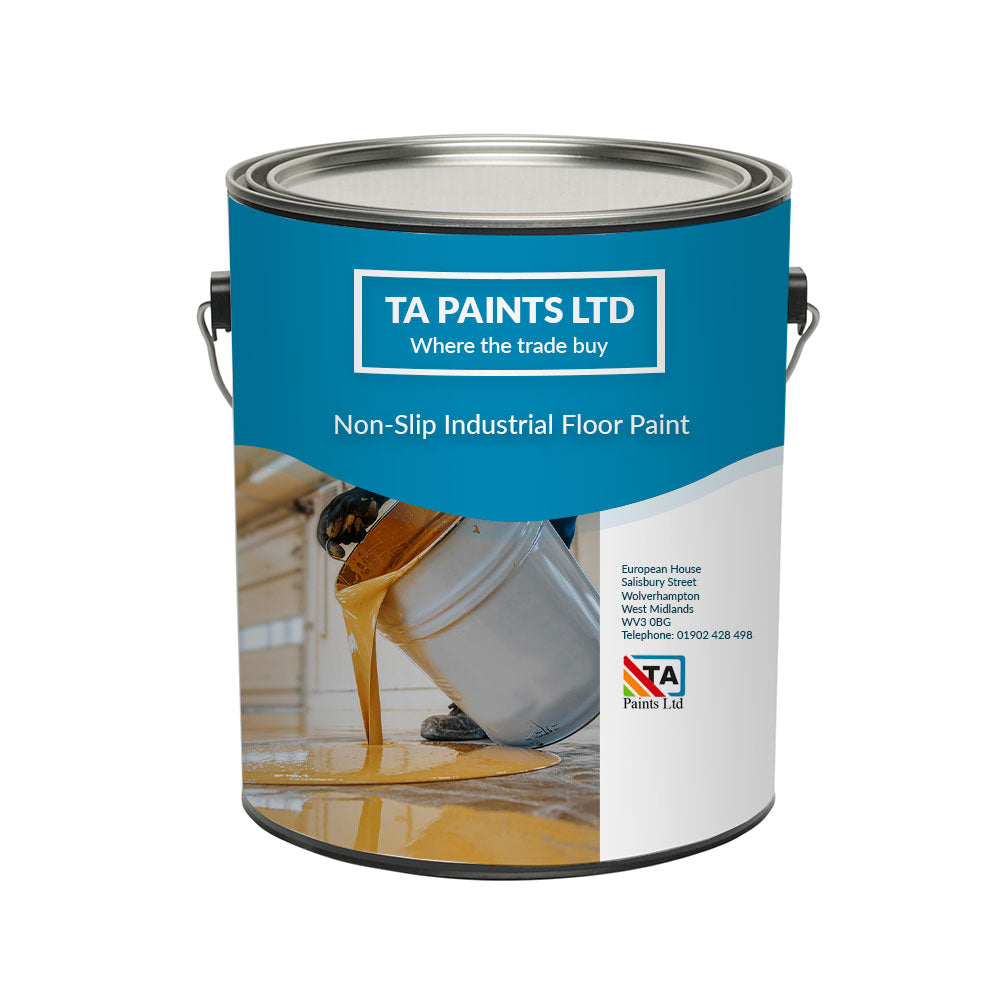 Britannia Paints Anti-Slip Floor Paint Tile Red 5 Litres - Polyurethane Coating - Hard Wearing Chemical Resistant~5060952080692 02c Mp - View #3