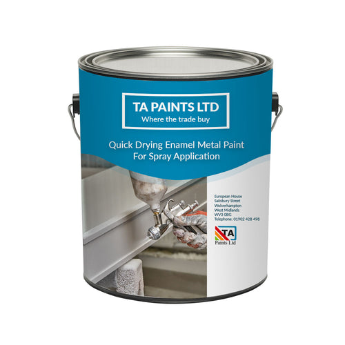 Quick Drying Enamel Metal Paint for Spray Application